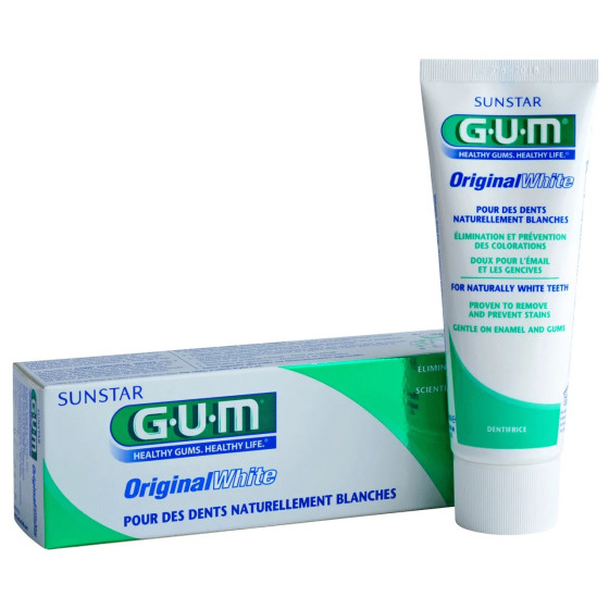 Dentifrice Gum Original White
