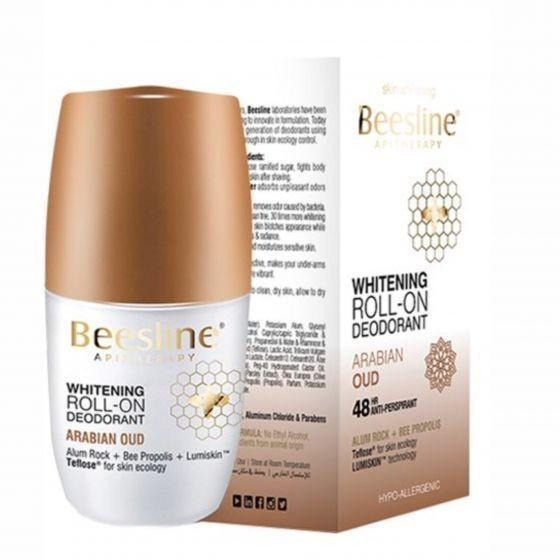 Déodorant rollon blanchissant Beesline Arabian Oud 50Ml Para YesWiKam Beesline Tunisie