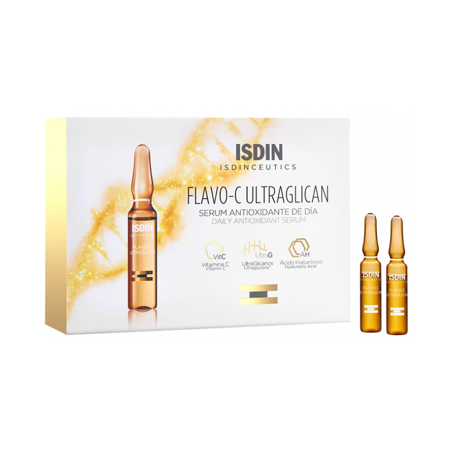 Isdin Isdinceutics FlavoC Ultraglican 10 Ampoules