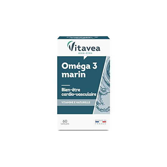 VITAVEA Oméga 3 Marin 60 capsules