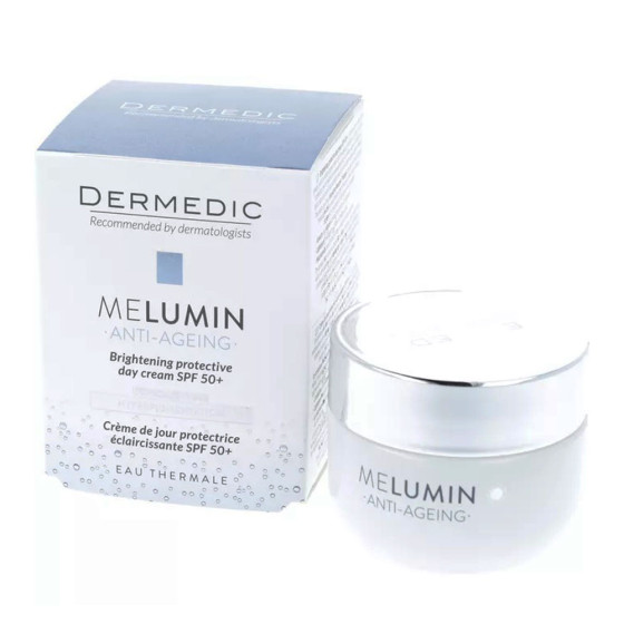 DERMEDIC MELUMIN Crème de jour éclaircissante spf 50+