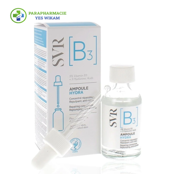 SVR [B3] Ampoule Hydra Concentré Réparateur 30 ml
