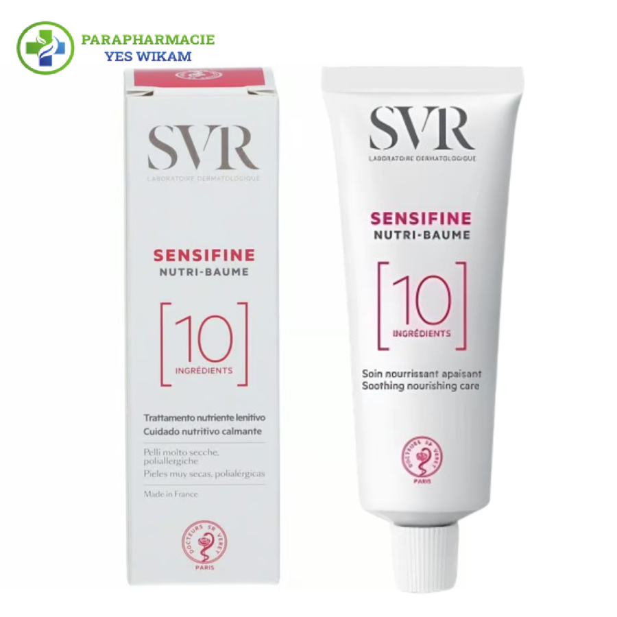 SVR Sensifine Nutri baume 10 ingrédients 40ml