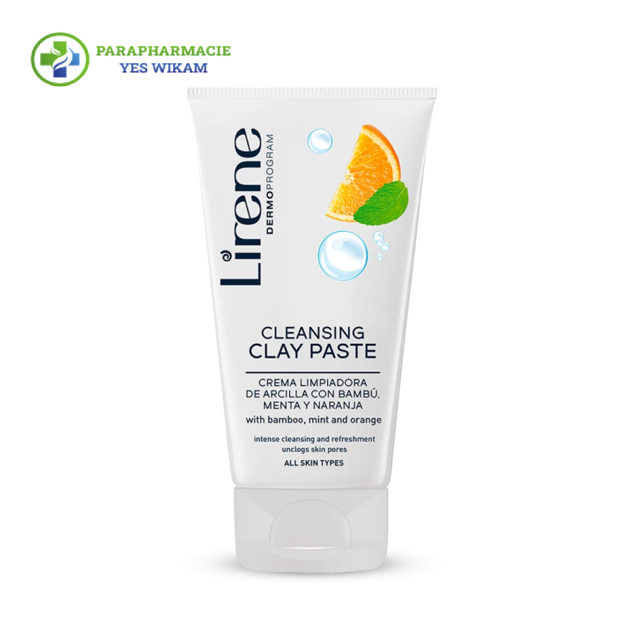 Gel Nettoyant à base d'Argile blanche LIRENE 150ml