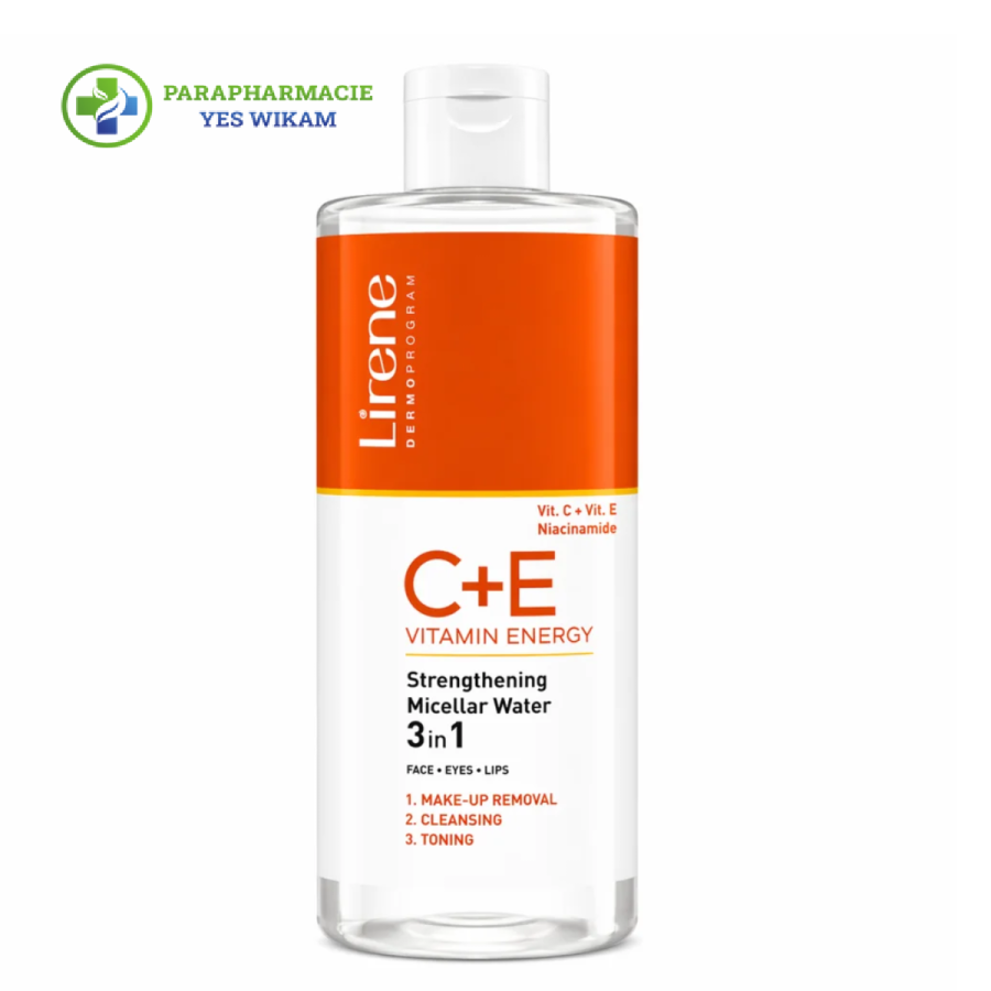Eau Micellaire C+E  Lirene 3en1 400ml