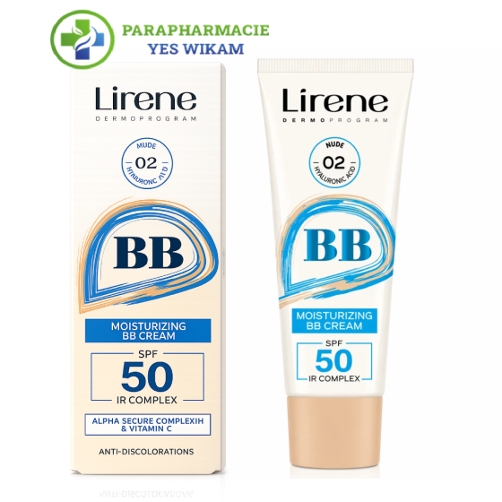 LIRENE BB CREAM SPF 50+ 02 NATUREL 30ML