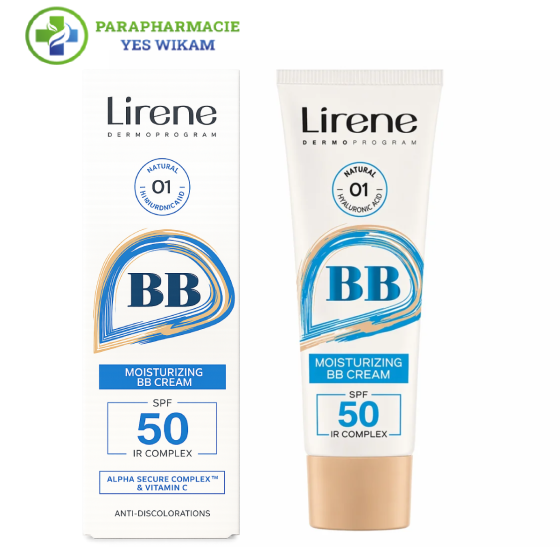 LIRENE BB CREAM SPF 50+ 01 NATUREL 30ML