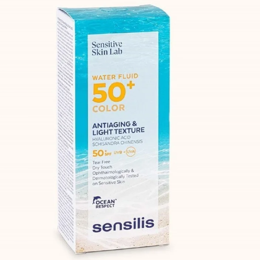 SENSILIS SENSITIVE SKIN  WATER FLUID COLOR SPF50+ 40ML