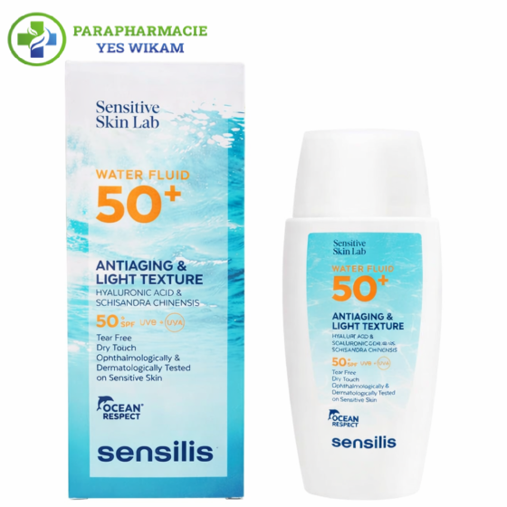 SENSILIS SENSITIVE SKIN WATER Fluide invisible - SPF50+ 40ML