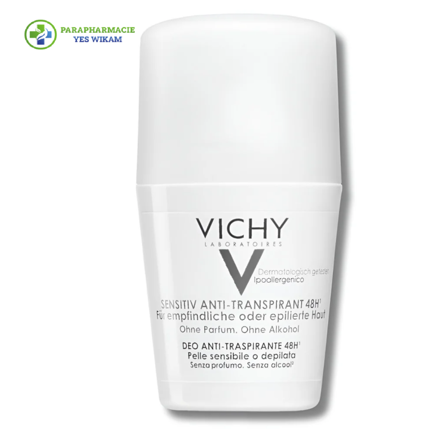 VICHY  DEO  ANTI TRANSPIRANT 48H PEAUX SENSIBLES 50ML