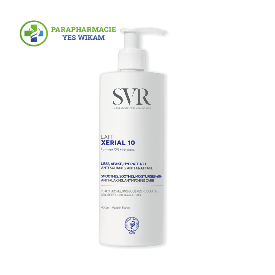 SVR Xérial 10 Lait Corps 400ml