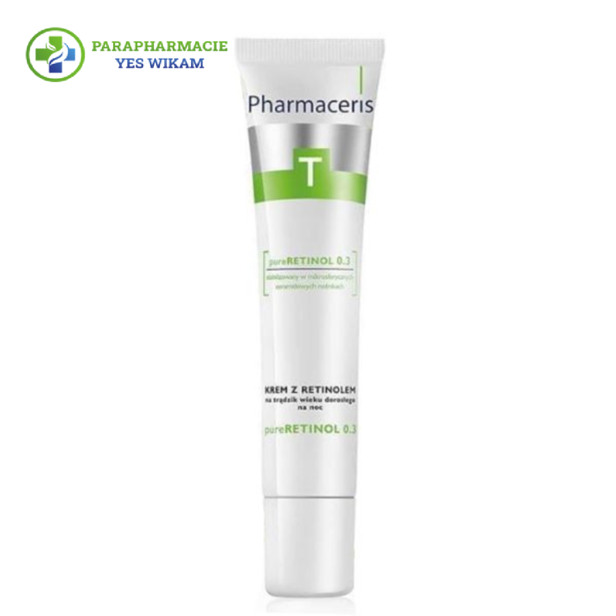 Crème de nuit au rétinol peaux acnéiques - Pharmaceris T - Pure Retinol 0.3 - 40ml
