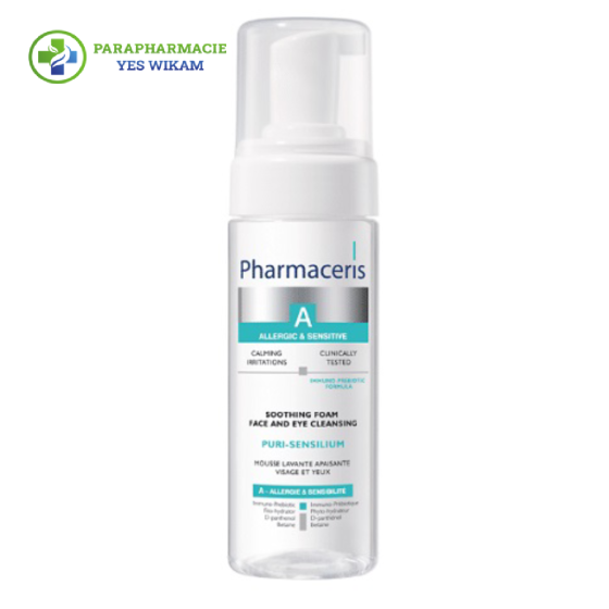Mousse nettoyante - Pharmaceris A - apaisante puri-sensilium - 150ml