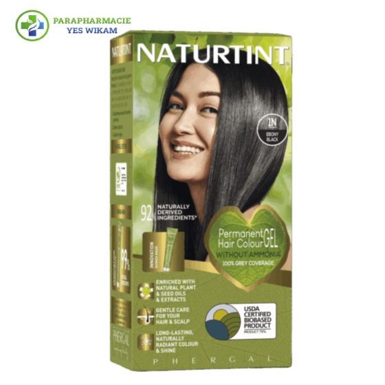 NATURTINT COLORATION PERMANENTE 1N NOIR EBENE