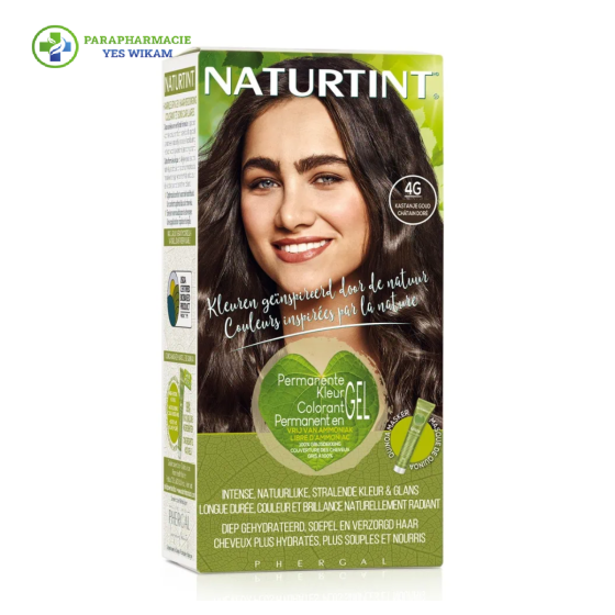 NATURTINT COLORATION PERMANENTE 4G CHATAIN DORE