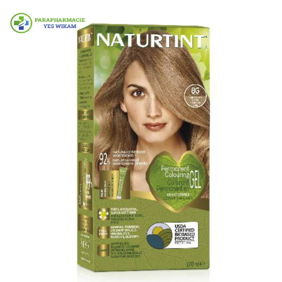 NATURTINT COLORATION PERMANENTE 8G BLOND CLAIR DORE