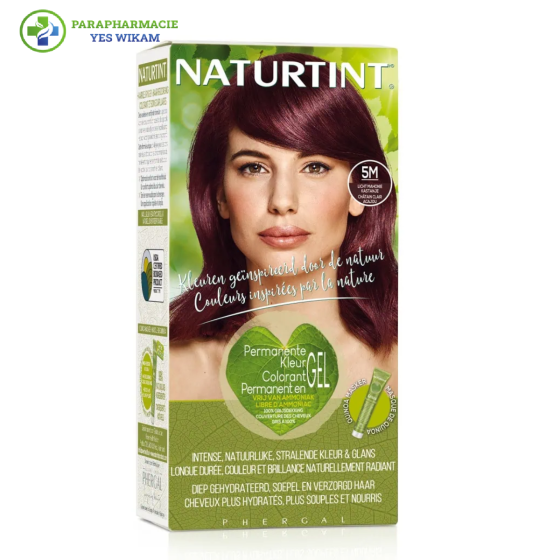 Naturtint Colorant Permanent en Gel 5M Châtain Clair Acajou 170ml