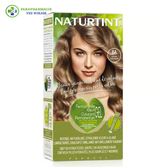 NATURTINT COLORATION PERMANENTE 8A BLOND CENDRE