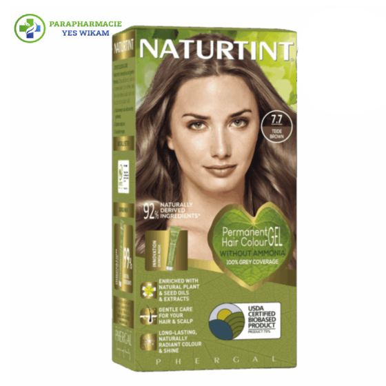 NATURTINT COLORATION PERMANENTE 7.7 BLOND MOYEN 170 ML