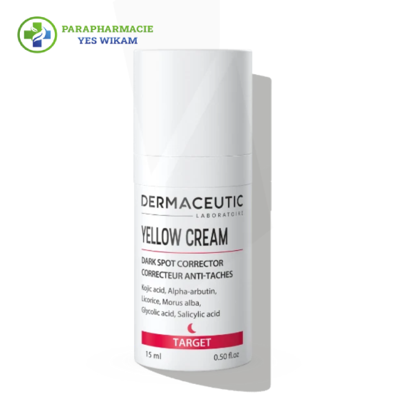 Dermaceutic Yellow Cream Correcteur anti-tâches - 15ml