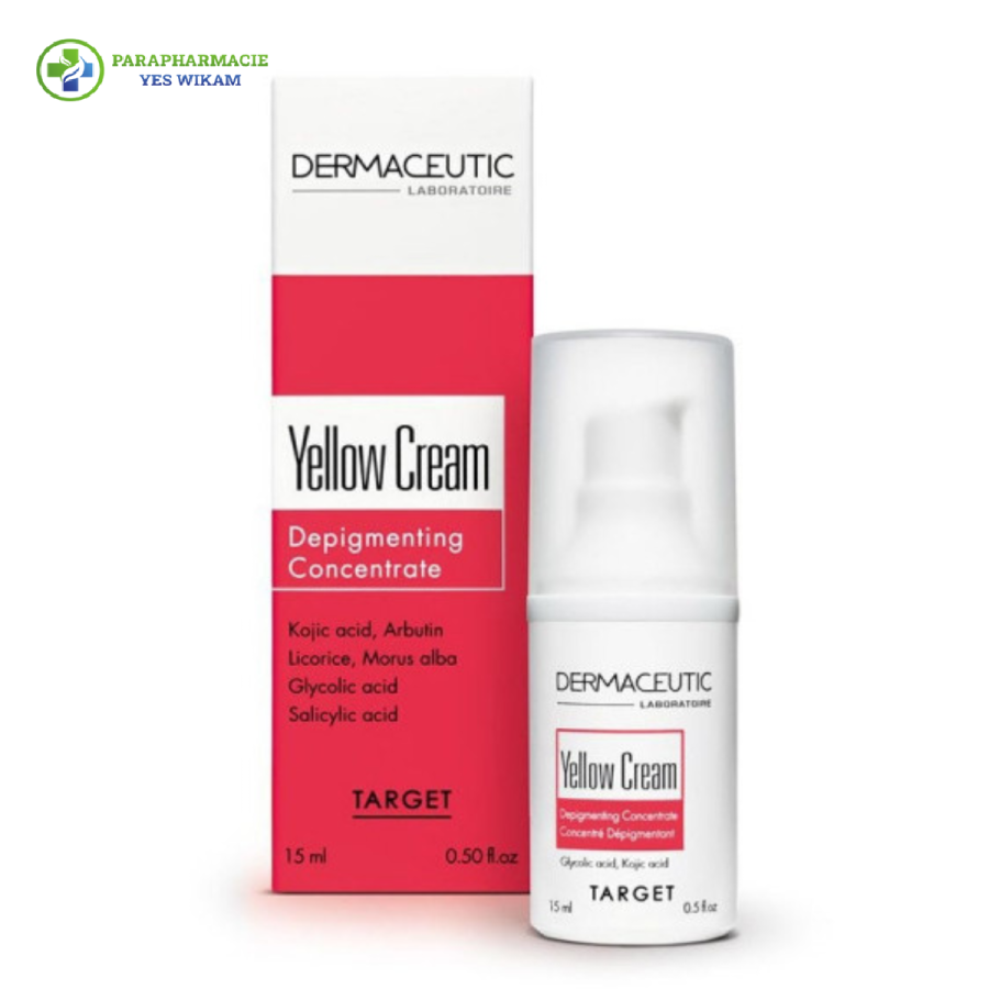 Dermaceutic Yellow Cream Correcteur anti-tâches - 15ml
