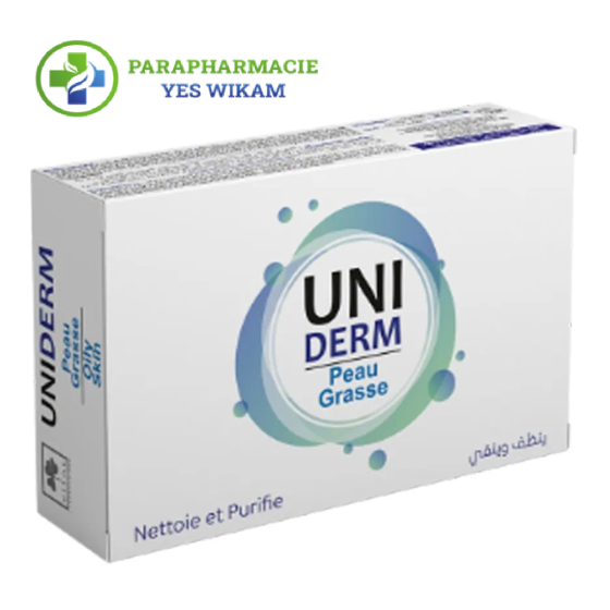 UNIDERM SAVON PEAU GRASSE 90GR