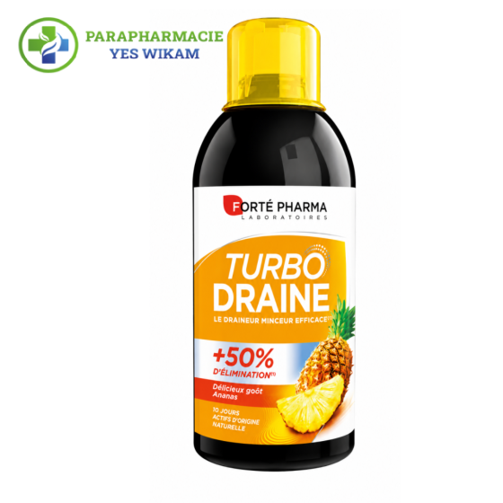 Forté Pharma - TURBODRAINE Minceur - Goût Ananas - 500ml