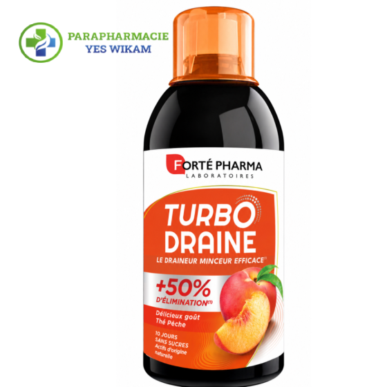 FORTÉ PHARMA - TURBODRAINE minceur thé pêche 500ml
