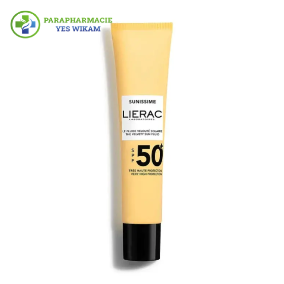 LIERAC SUNISSIME LE FLUIDE VELOUTE SOLAIRE SPF50+