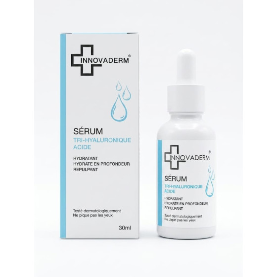 INNOVADERM Sérum Tri‑Hyaluronique Acide 30 ml
