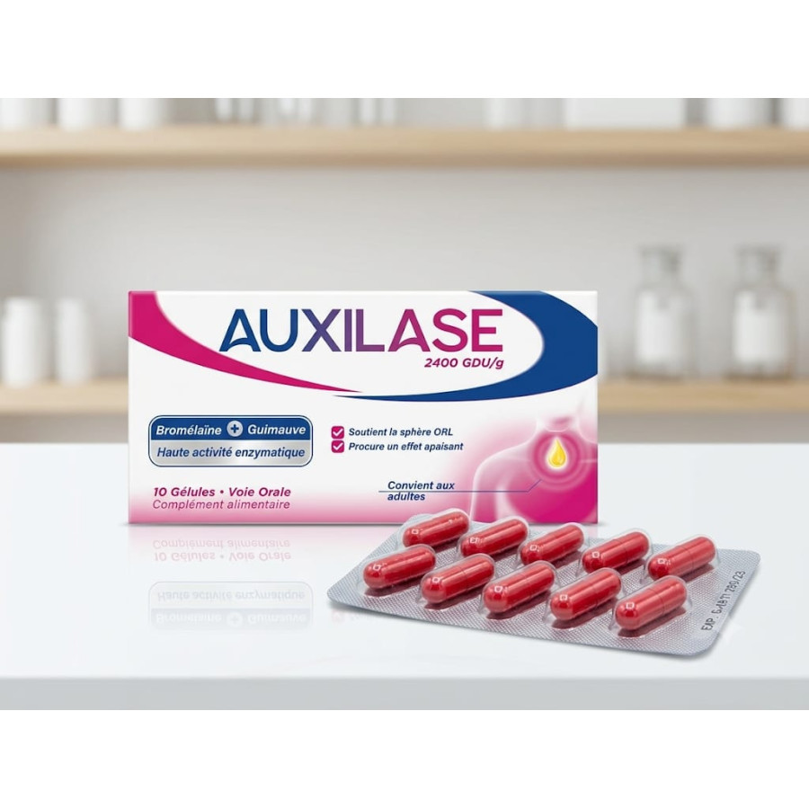 AUXILASE Gélules 10 GELULES