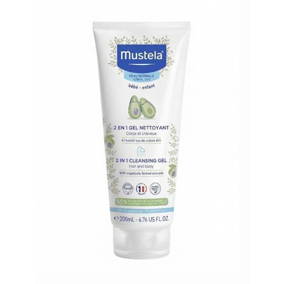 MUSTELA – Shampooing Crème Démêlant & Nourrissant 200 ml