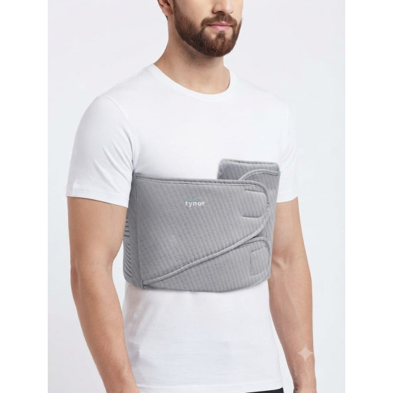 TYNOR Ceinture de Compression Thoracique – Maintien et Soutien S