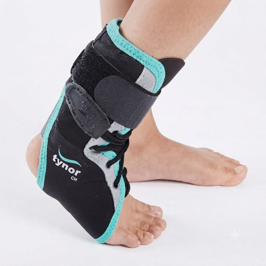 TYNOR CHEVILLÈRE D’IMMOBILISATION LIGAMENTAIRE LATÉRALE JUNIOR TAILLE CHILDREN