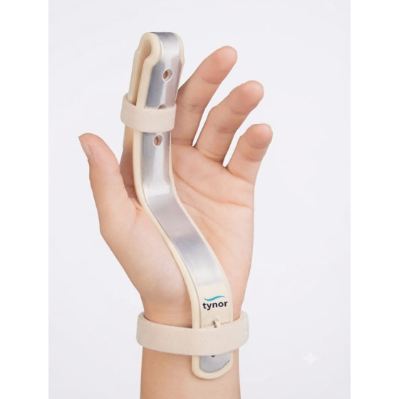 TYNOR - ATTELLE DE DOIGTS UNIVERSELLE MOUSSE ET ALUMINIUM TAILLE S