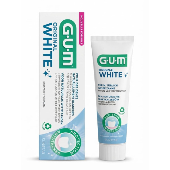 GUM DENTIFRICE ORIGINAL WHITE 75ML