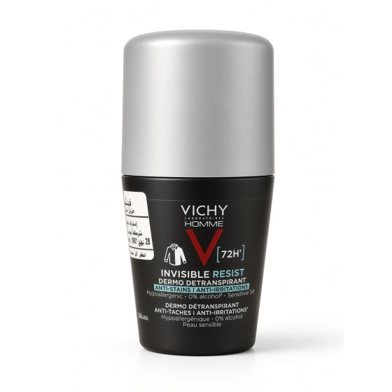 VICHY Homme Invisible Resist 72H – Détranspirant