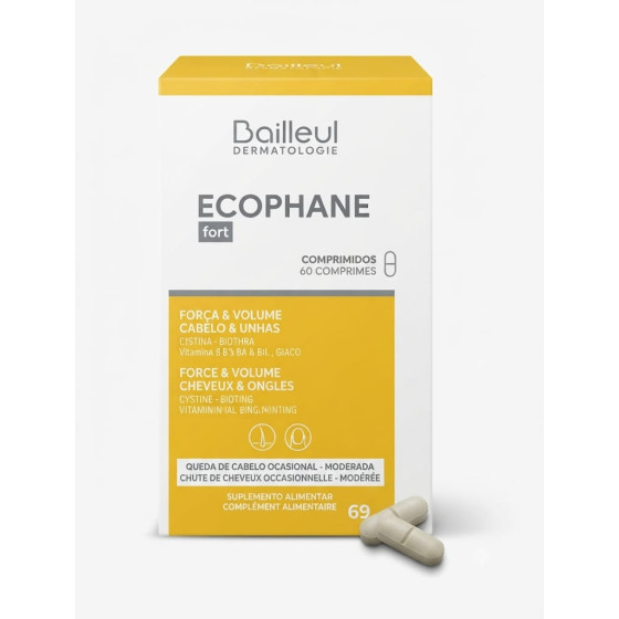 ECOPHANE FORT Cheveux & Ongles 60 Comprimés