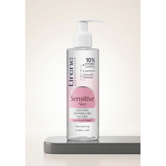 Lirene Peaux Sensibles Gel Micellaire Apaisant 145 ml