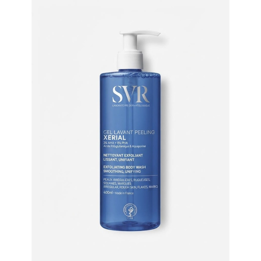 SVR XERIAL Gel Lavant Peeling 400 ml