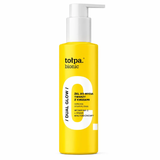TOLPA BIONIC DUAL – Glow Gel Nettoyant Visage aux Acides 195 ml