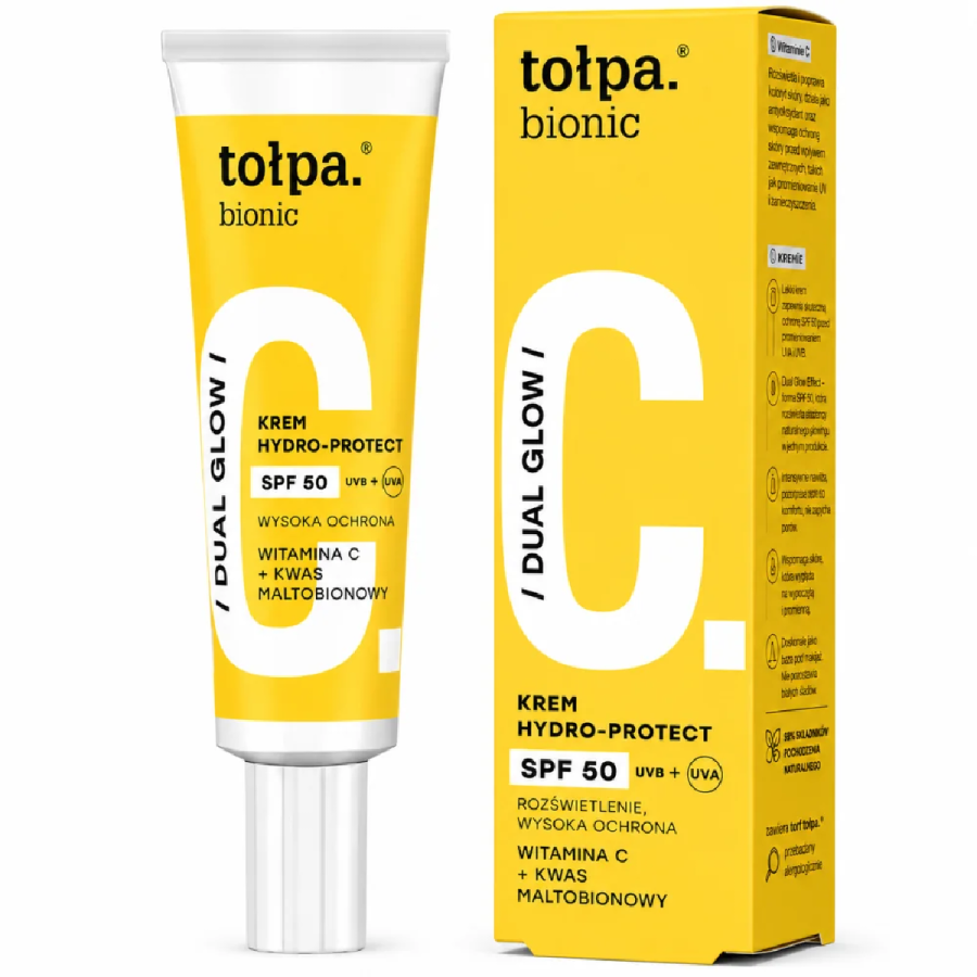 TOLPA BIONIC DUAL – Glow Crème Hydro-Protect SPF50 40 ml