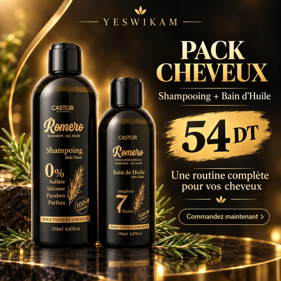 Pack Cheveux Castor Romero