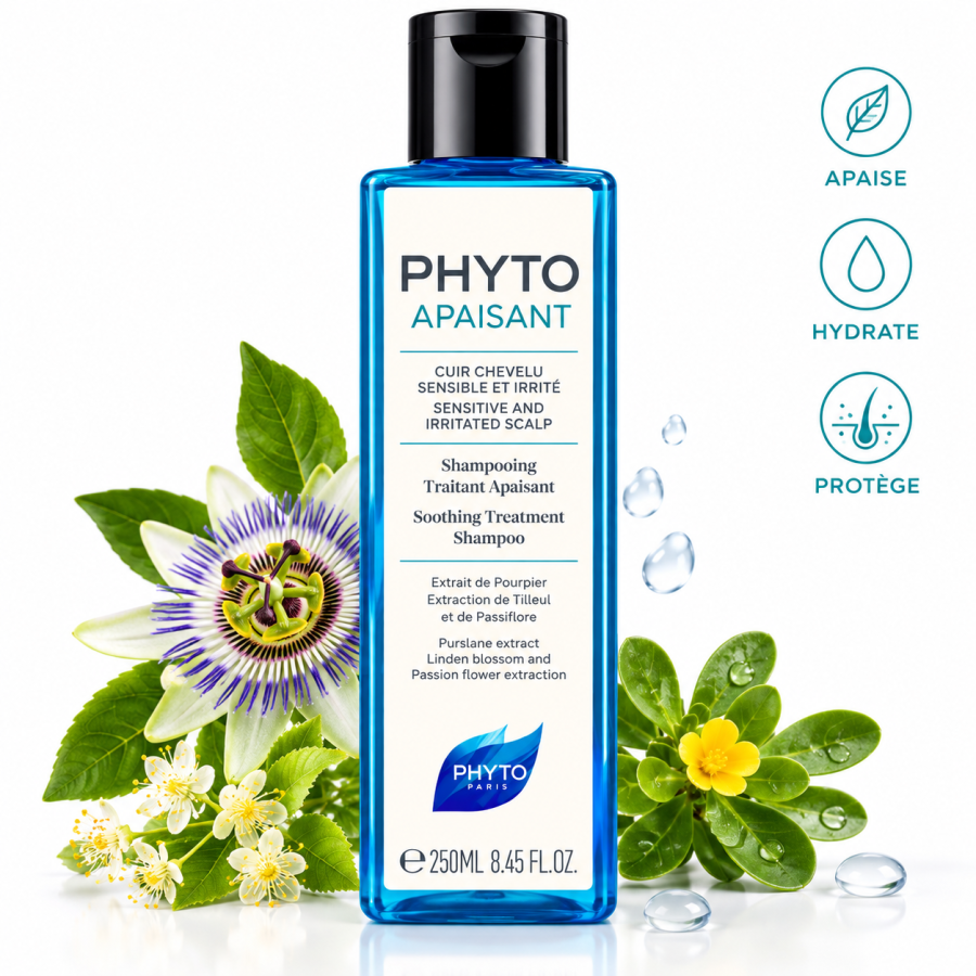 PHYTO PHYTOAPAISANT Shampooing Traitant Apaisant